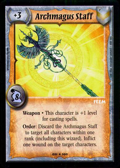 Archmagus Staff - Foil